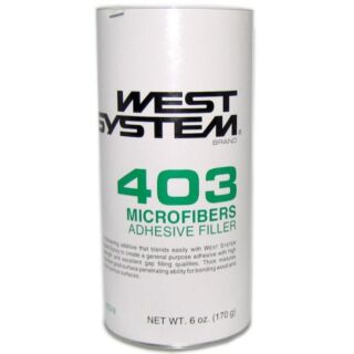 WEST SYSTEM® 403-9, Microfibers Adhesive Filler, 6 fl. oz.