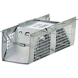 GENUINE VICTOR 1020 Animal Trap, 3 in W, 3 in H, Gravity-Action Door