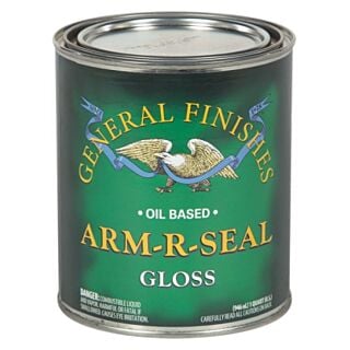 General Finishes®, Oil-Based ARM-R-SEAL Interior Clear Topcoat, Gloss, Quart