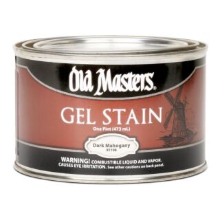 Old Masters Oil-Based Gel Stain Dark Mahogany Pint
