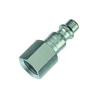 Tru-Flate 12-537 I/M-Style Plug, 3/8 in FNPT, Steel