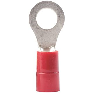 GB 20-102 Ring Terminal, 600 V, 22 to 18 AWG, Vinyl Insulation, Red