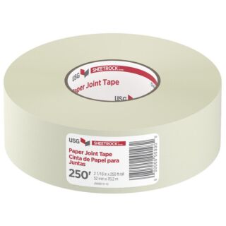 USG SHEETROCK® BRAND Paper Joint Tape, Sheetrock Drywall, 2-1/16 in. x 250 ft.