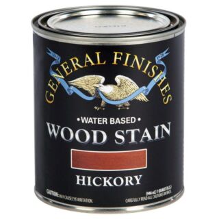 General Finishes®, Water-Based Wood Stain, Hickory, Quart