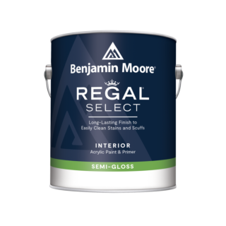 Benjamin Moore Regal Select Interior Paint, Semi-Gloss