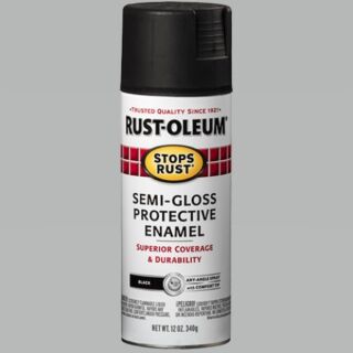 Rust-Oleum® Stops Rust®, Semi-Gloss Protective Enamel, Oil-Based, Spray Paint, 12 oz.