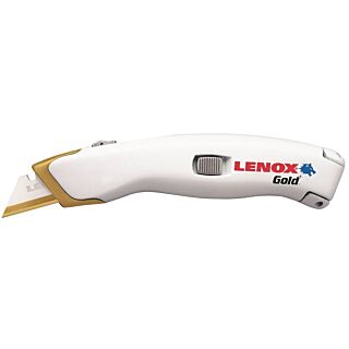 Lenox Utility Knife, Straight White Handle