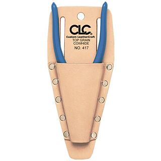 CLC Tool Works 417 Plier/Tool Holder, 1-Pocket, Leather, Tan