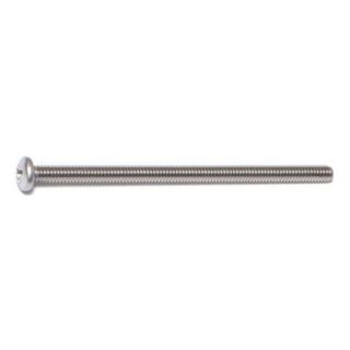 MIDWEST #8-32 x 3 in. 18-8 Stainless Steel Coarse Thread Phillips Pan Head Machine Screws, 25 Count