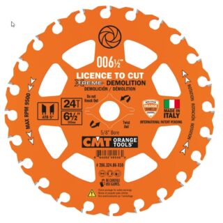 CMT Xtreme Demolition 6-1/4 in., 24 Tooth Saw Blade
