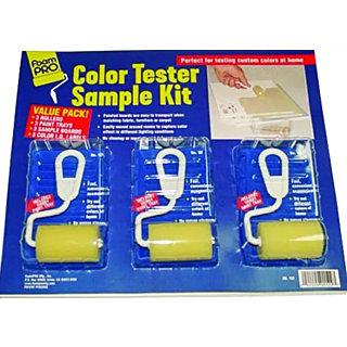 Foam Pro Color Tester Kit with Sample Boards, 3 Pack