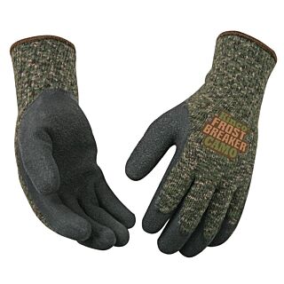 Kinco Frost Breaker High-Dexterity Protective Gloves, Men's Large Camouflage/Green