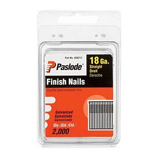 Paslode Straight Collated 1-1/2 in., 18 ga., Brad Nail, 2,000 Count