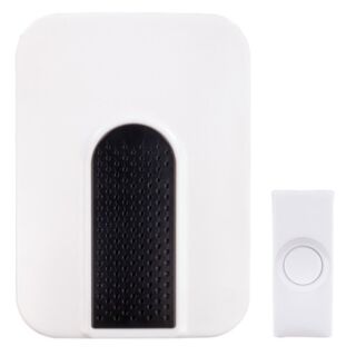 Heath Zenith SL-7307-03 Doorbell Kit, 85 dB, Plastic