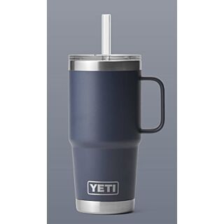 YETI Rambler® 25 oz. Mug with Straw Lid, Navy