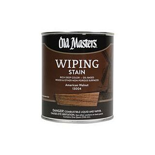 Old Masters Wiping Stain, American Walnut, Quart