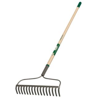 Landscapers Select Bow Rake, 16-Tine, 54 in. Wood Handle