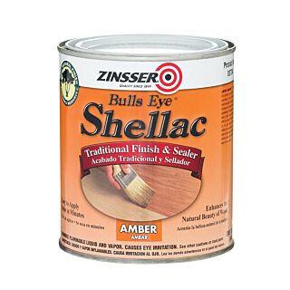 Zinsser 3 lb Shellac, Amber, Quart