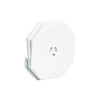 BUILDERS EDGE Mounting Block, 6-3/4 in W, Surface Mounting, White