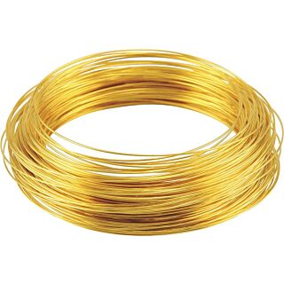 HILLMAN 50151 Utility Wire, 50 ft L, Brass