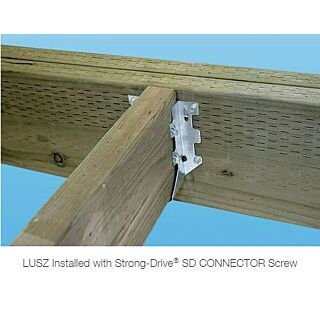 Simpson Strong-Tie LUS Light-Capacity U-Shaped Hanger for Single 2 x 6, ZMAX®