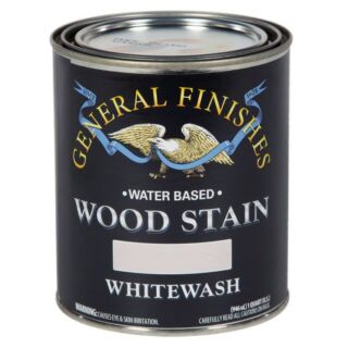 General Finishes®, Water-Based Wood Stain, Whitewash, Quart