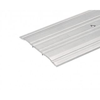 Randall Medium Duty Corrugated Aluminum Threshold,  4 in. x ¼ in. x 3 ft. - Mill