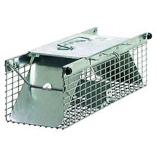 Victor 1025 Animal Trap, 7.22 in W, 5.76 in H, Spring-Loaded Door