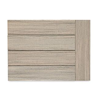 TimberTech® Advanced PVC by AZEK® Landmark Collection™ PVC Decking, French White Oak™, 16 ft., Grooved Edge