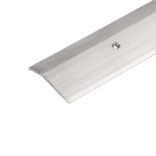 Randall Aluminum Carpet Bar 1-½ in. wide x 3 ft., Polished Silver