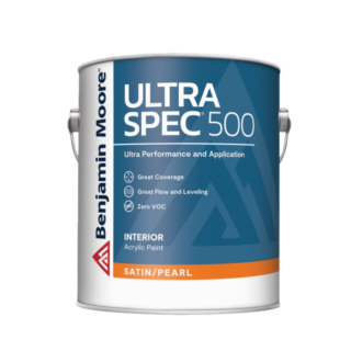 Benjamin Moore Ultra Spec 500, Satin/Pearl