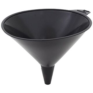 FloTool 05064 Large Funnel, 2 qt Capacity, HDPE, Black