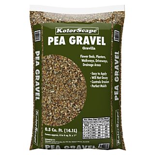 Pea Gravel, 0.5 Cu. Ft. Bag