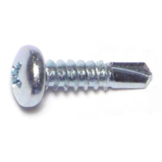 MIDWEST #10-16 x ¾ in. Zinc Plated Steel Phillips Pan Head Self-Drilling Screws, 70 Count