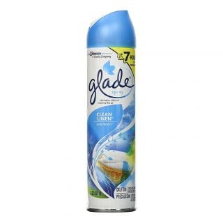 glade spray, Clean Linen, Aerosol, 8 oz.