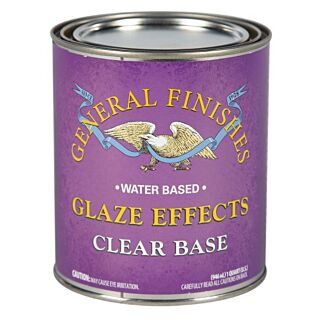 General Finishes®, Water-Based Glaze Effects, Clear Base, Quart 