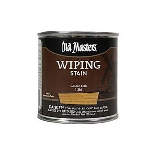 Old Masters Wiping Stain, Golden Oak 1/2 Pint