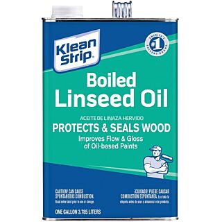 Klean Strip GLO45 Boiled Linseed Oil, 1 gal Can