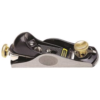 Stanley Surform 12-960 Low Angle Block Plane, 1-3/8 in W Blade, Gray