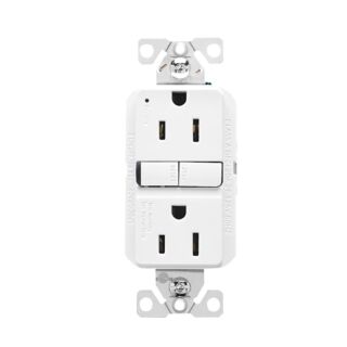 Eaton Wiring Devices GF15W GFCI Receptacle, White