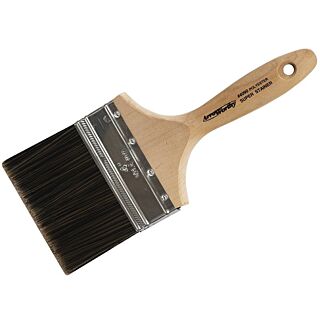 ArrowWorthy 4 in. Tradesman Quality Polyester Stain Brush