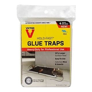 Victor Hold-Fast Glue Mouse Trap, 4 Pack
