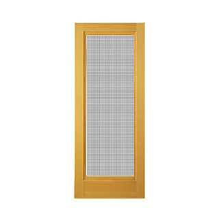36 in. x 81 in. - CDC Easy-Change Ultra-Vu Wood Combination Door w/ Screen