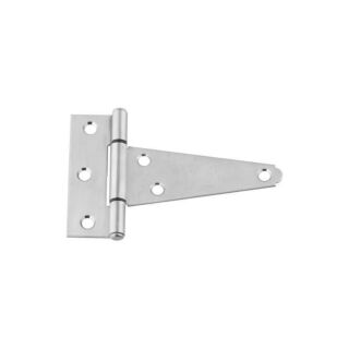 National Hardware N342-501 Extra Heavy T-Hinge, Stainless Steel, 4 in. - 1 Pack