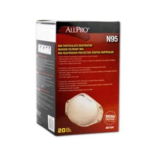 AllPro N95 Dust Mask 20 Pack