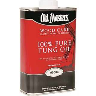 Old Masters 100% Pure Tung Oil 32 oz.