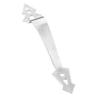 National Hardware Ornamental Pull, 11 in. Long, Stainless Steel