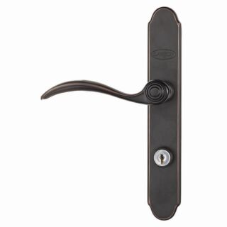 Larson Storm Door QuickFit Hardware Curved Handle Set Aged Bronze