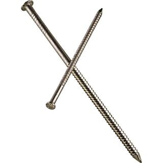 Simpson Strong-Tie T8SND1 Siding Nail, 2-1/2 in L, 13 ga, Full Round Head, 1 lb Package