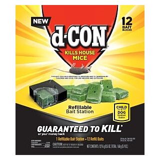 d-CON Bait Station Refill, 12 Pack